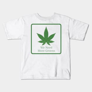 Green Peace Earth day design Kids T-Shirt